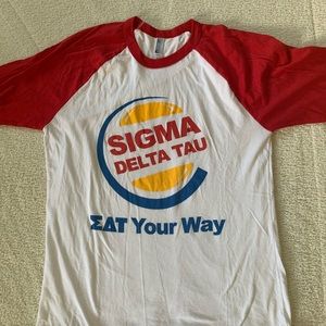 Sigma Delta Tau Baseball Tee